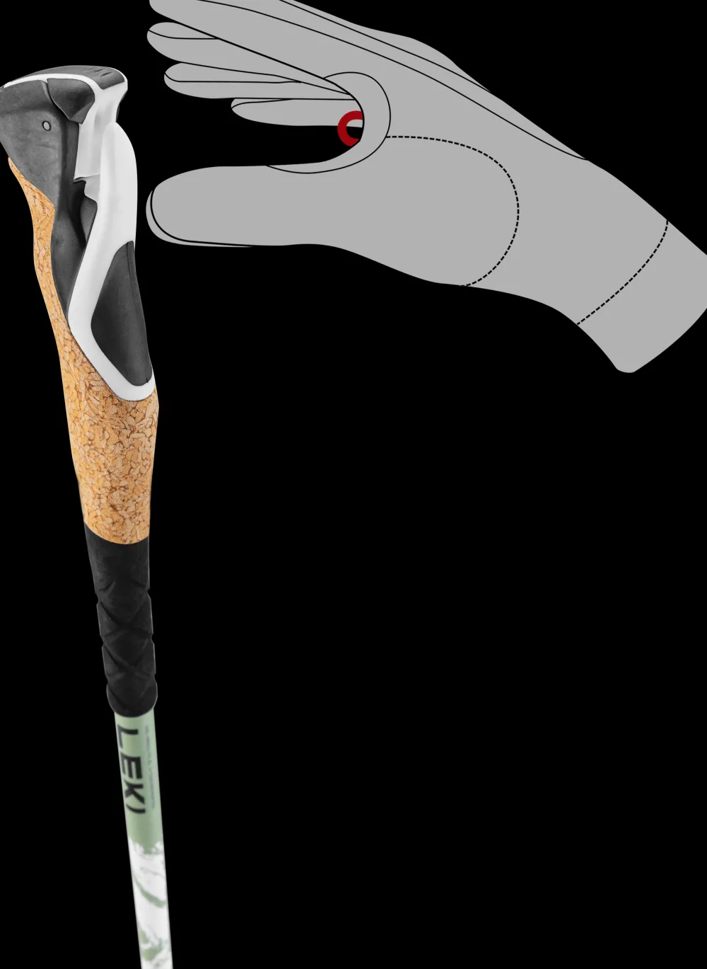 LEKI Cross Hike Carbon